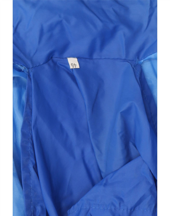 Jaqueta masculina acolchoada gráfica MACROSS UK 46 3XL azul
