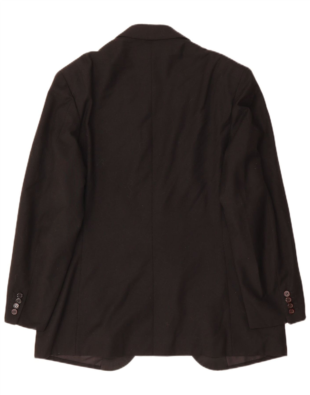 Jaqueta blazer masculina vintage com 1 botão Reino Unido 38 médio preto