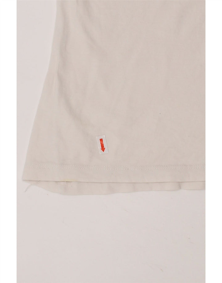 LEVI'S Girls Graphic T-Shirt Top 9-10 Years White Cotton Vintage Levi's and Second-Hand Levi's from Messina Hembry 