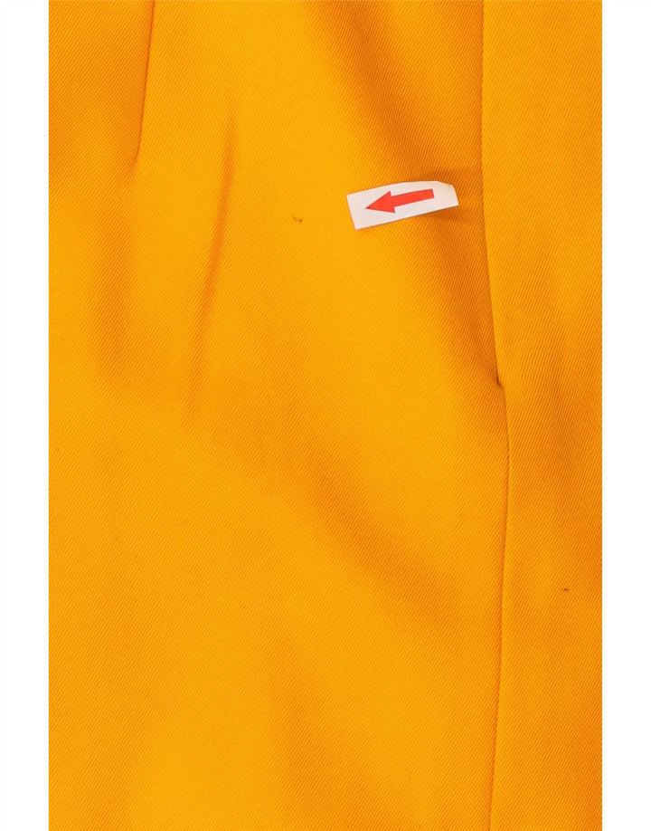 Saia feminina vintage linha A W30 lã laranja média