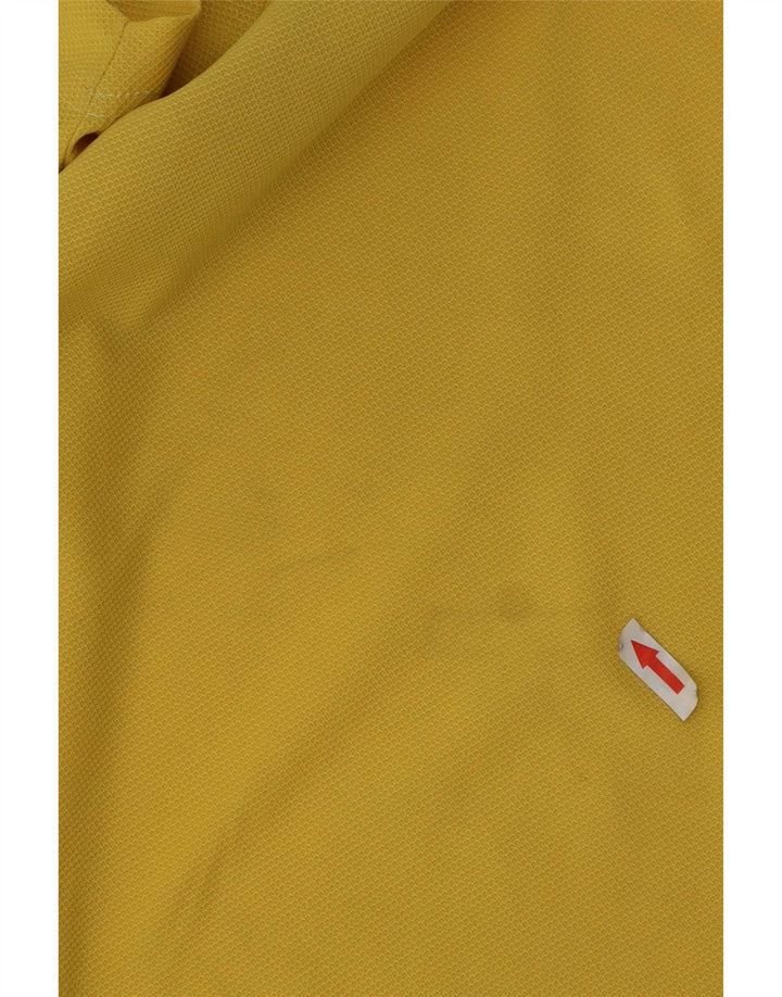 Camisa polo masculina AUSTRALIAN L'ALPINA poliéster amarelo médio