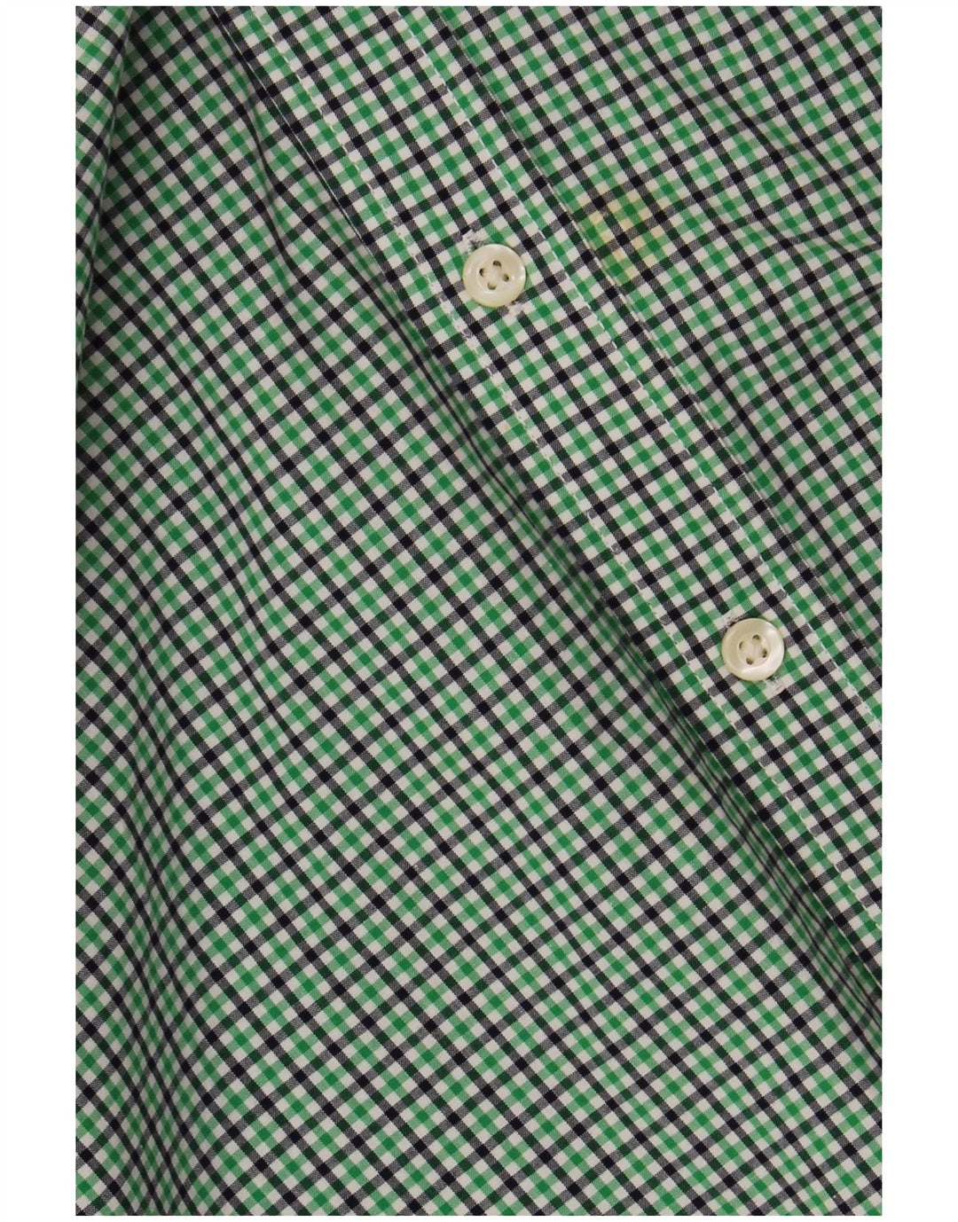Camisa masculina Slim Fit da Gap XL algodão xadrez verde