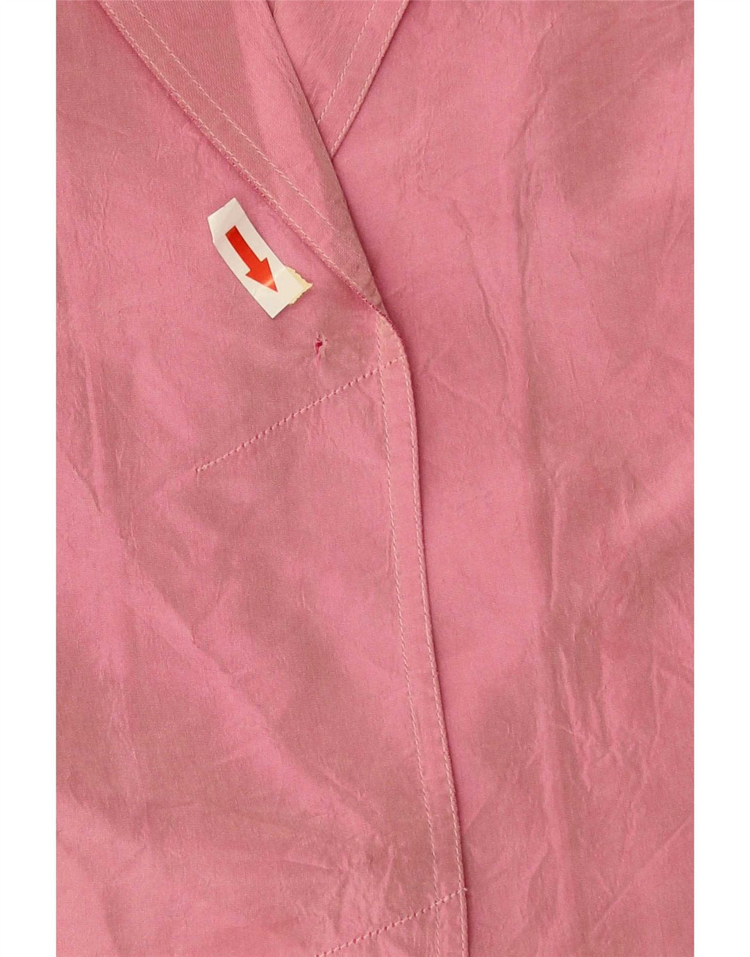 Vintage Womens Shirt Blouse EU 38 Medium Pink Acetate