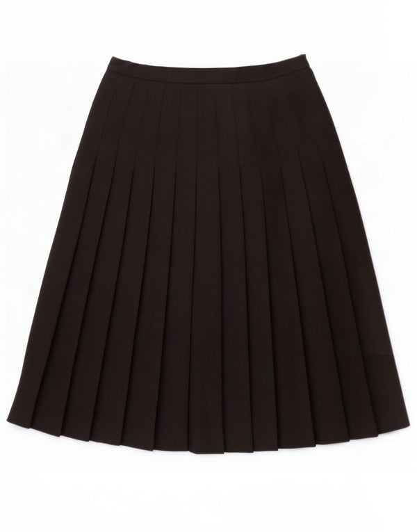 Saia plissada feminina Windsmoor W30 médio preto