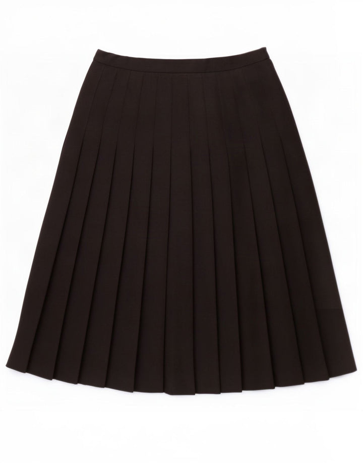 Saia plissada feminina Windsmoor W30 médio preto