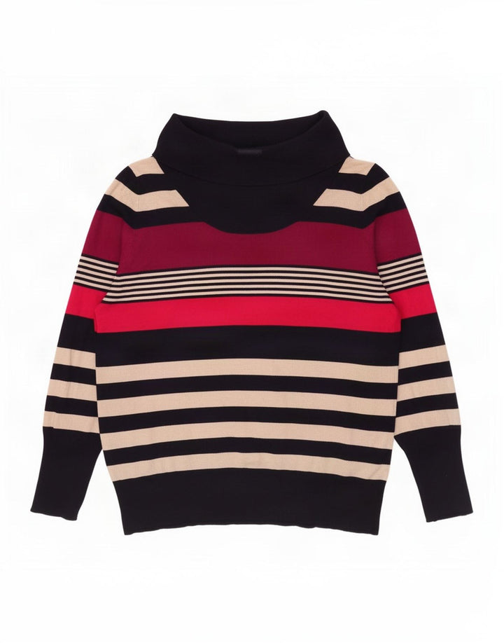 Suéter feminino Marks & Spencer com gola redonda UK 20 2XL multicolorido