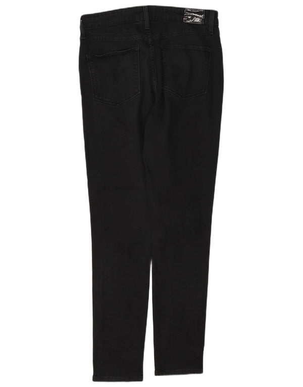 Jeans skinny de cintura alta feminino Levi's W29 L32 algodão cinza