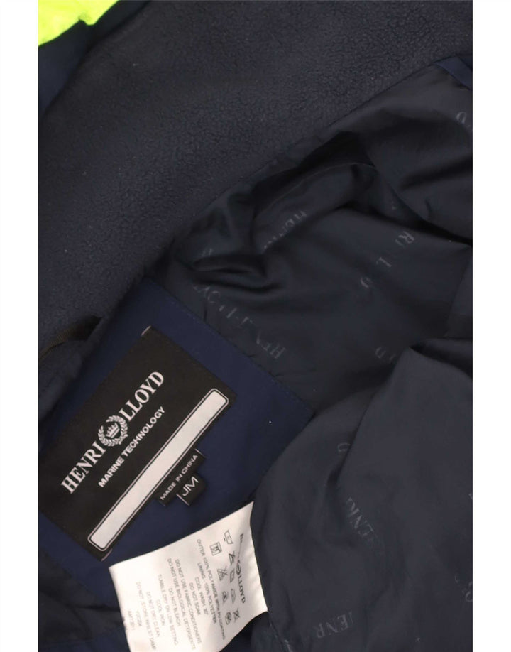 Jaqueta corta-vento Henri Lloyd Boys 13-14 anos médio azul marinho