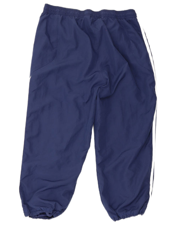 Adidas Mens Crop Calças de treino Joggers IT 46/48 XL Azul marinho