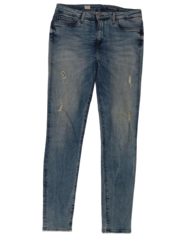 Tommy Hilfiger Feminino Como RW Jegging Jeans W29 L32 Azul