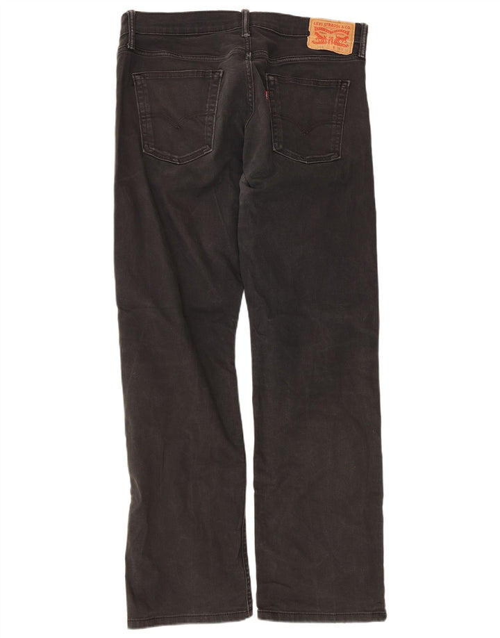 Jeans Levis 514 Straight Masculino W34 L32 Preto