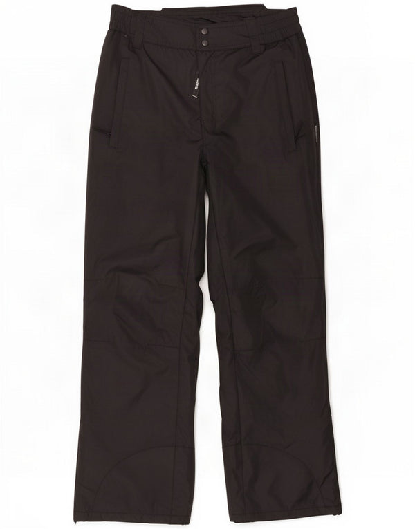 Calças de esqui regulares masculinas Mountain Warehouse Poliéster preto médio