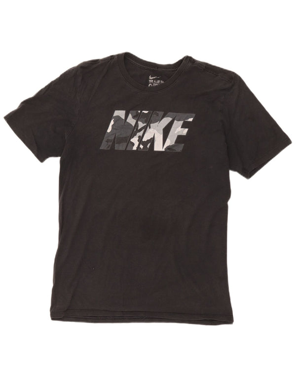 Camiseta Nike Masculina Athletic Cut Graphic Top Médio Preto