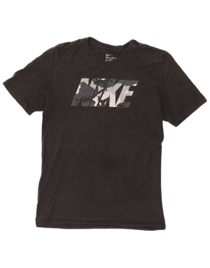 Camiseta Nike Masculina Athletic Cut Graphic Top Médio Preto