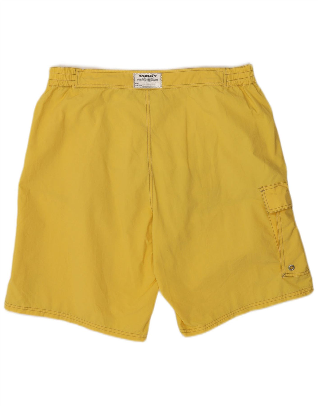 Shorts de natação masculino Murphy & Nye XL amarelo poliamida