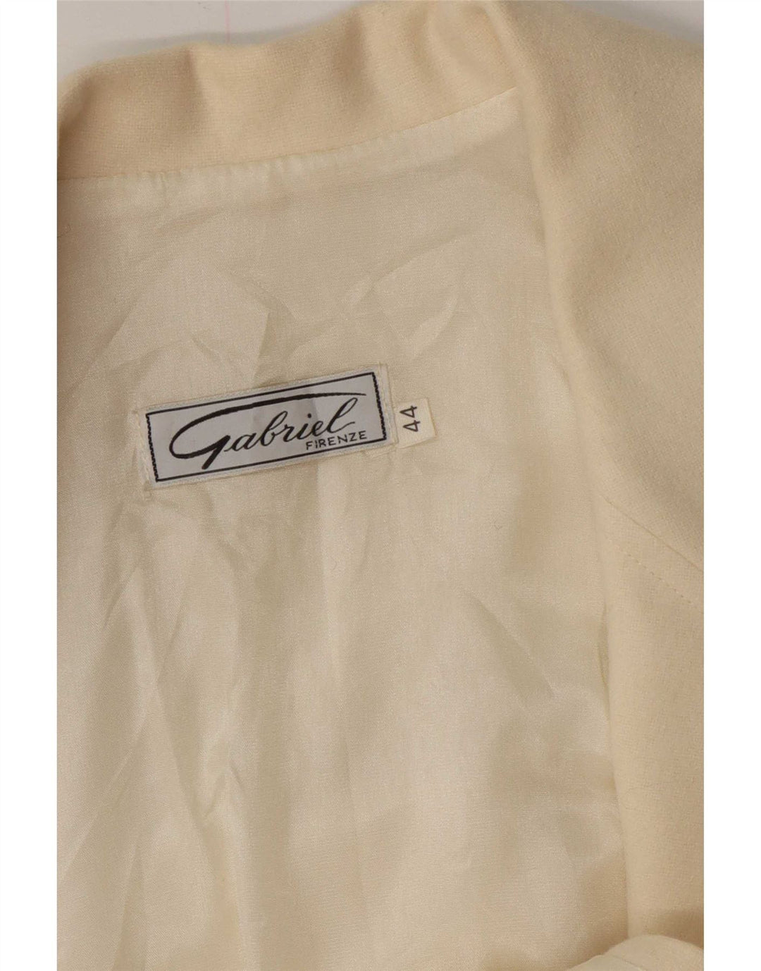Jaqueta blazer feminina Gabriel com peito duplo IT 44 médio off white