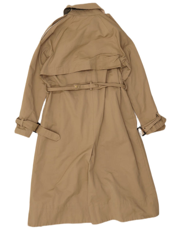 Casaco impermeável feminino grande Barbour Reino Unido 8 pequeno bege