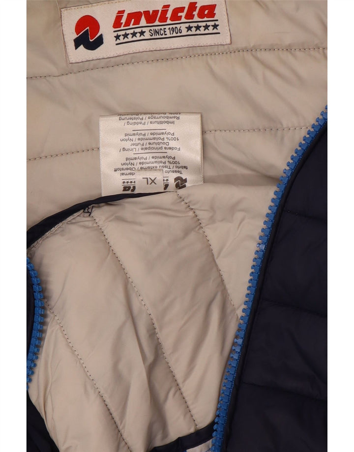 Jaqueta acolchoada feminina Invicta UK 18 XL azul marinho poliamida