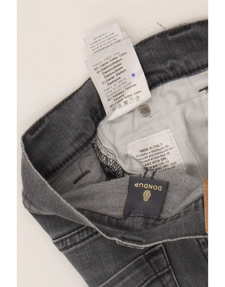 Dondup Jeans Skinny Feminino W31 L29 Algodão Cinza