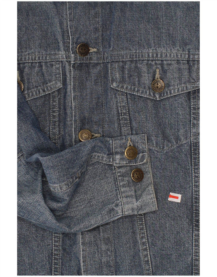 Jaqueta jeans masculina Timberland 7-8 anos algodão azul