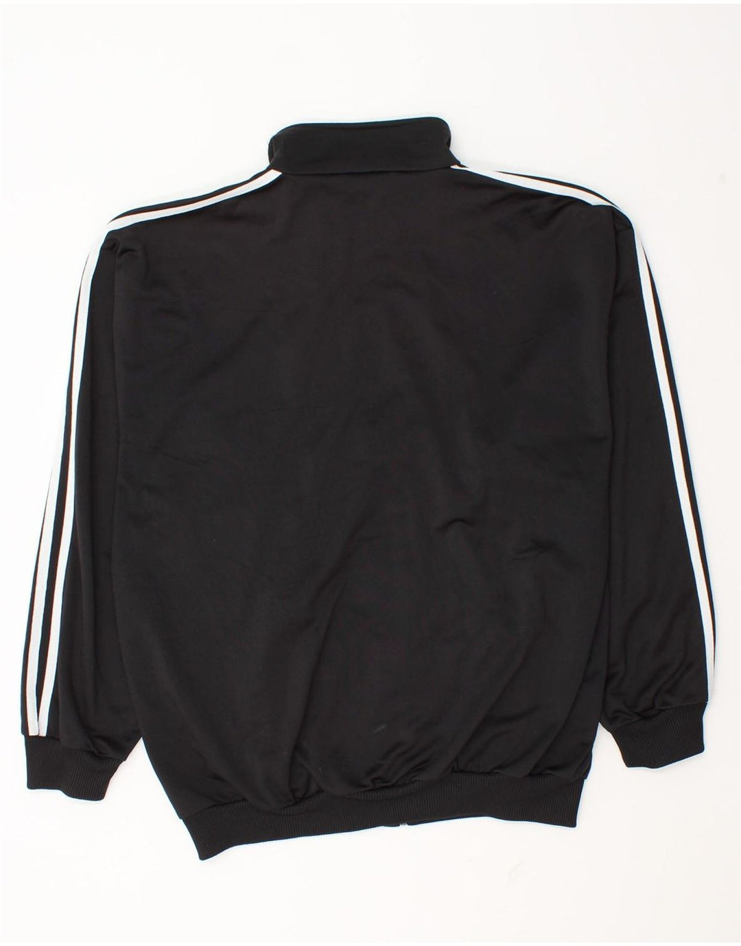 Adidas Mens Tracksuit Top Jacket UK 40/42 Médio Preto