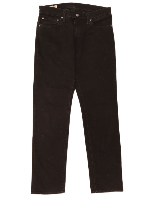 Levi's Masculino 511 Slim Jeans W32 L32 Algodão Preto