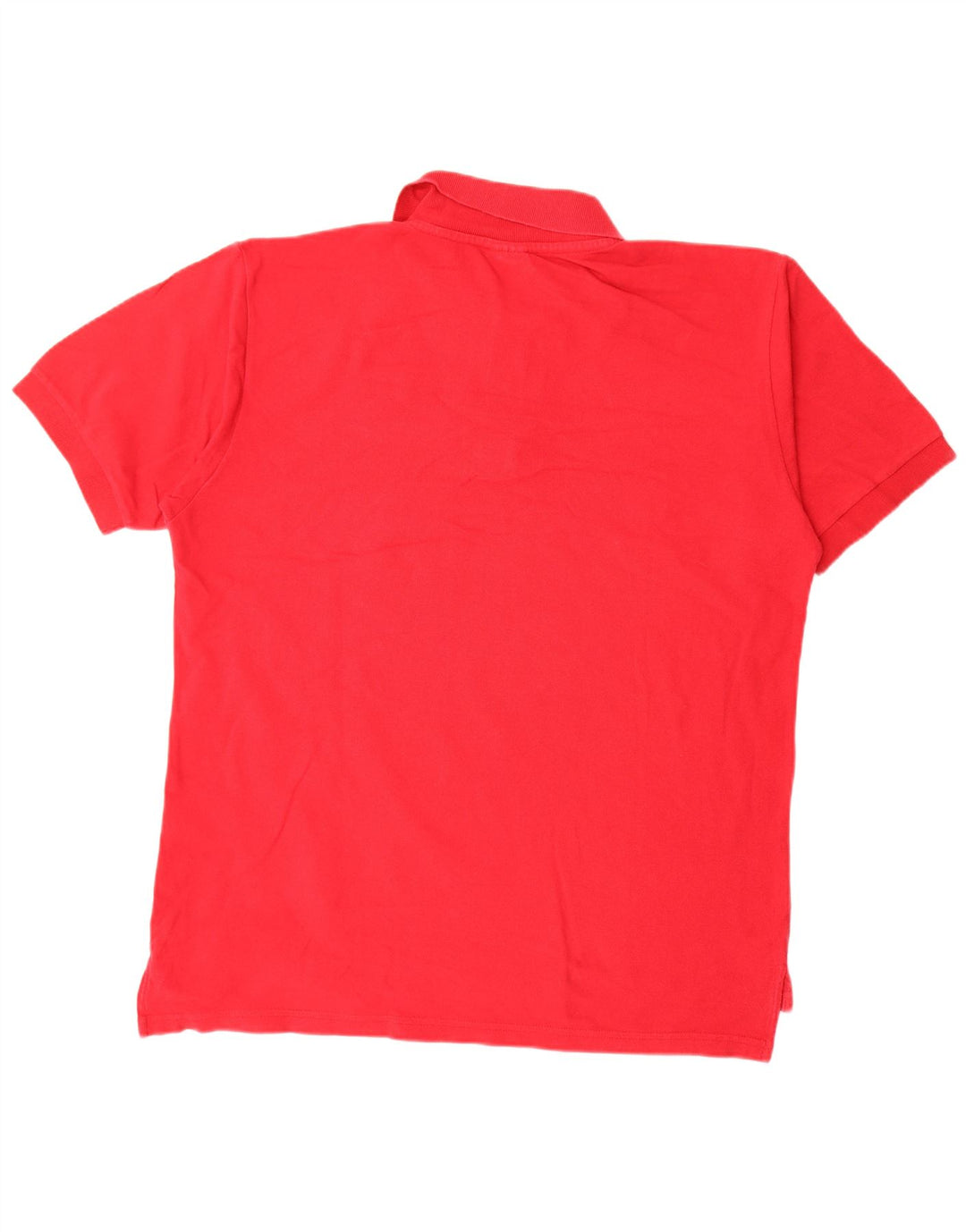 Camisa polo masculina Reebok grande algodão vermelho