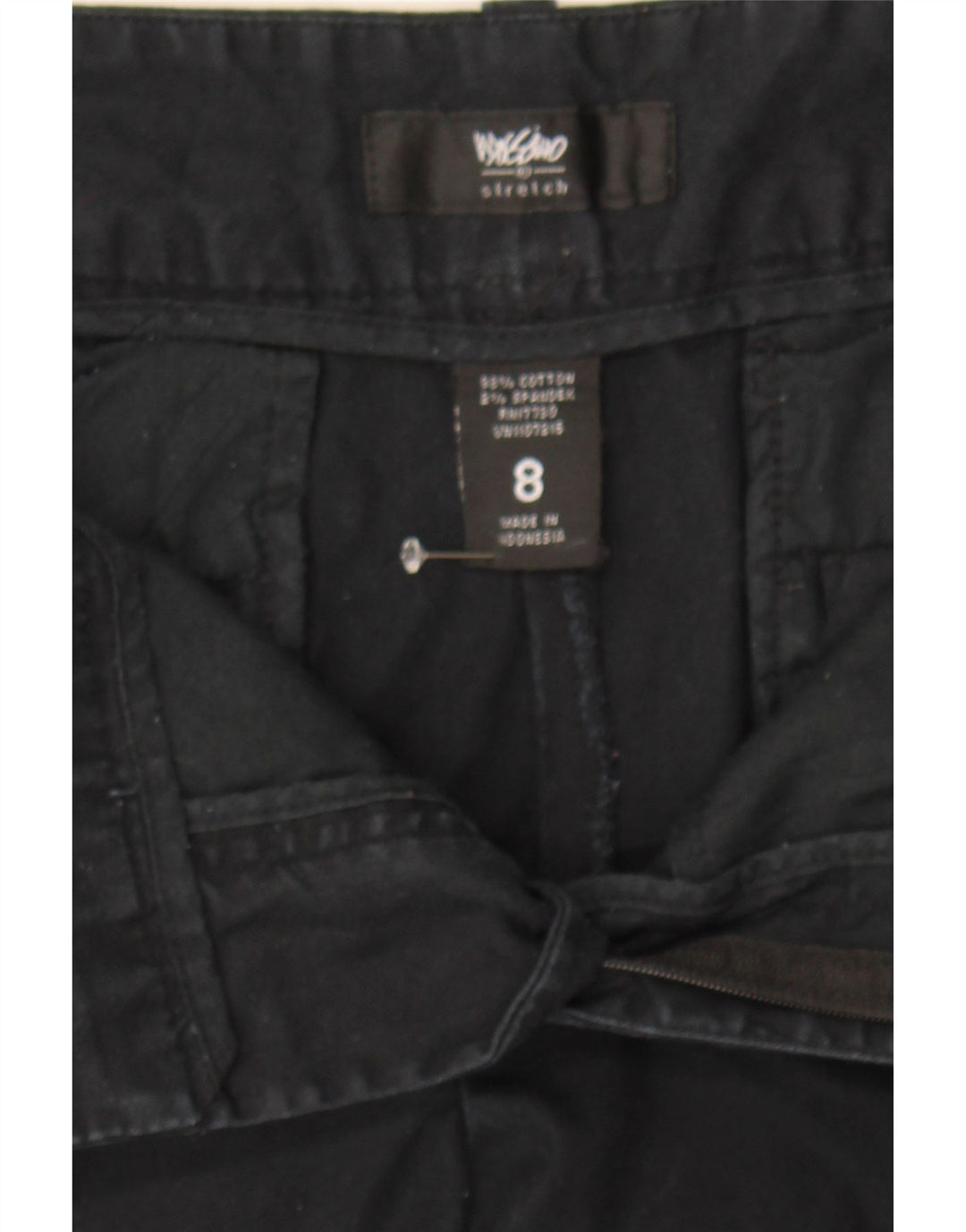 MOSSIMO Womens Bootcut Casual Trousers US 8 Medium W30 L32 Black Cotton Vintage Mossimo and Second-Hand Mossimo from Messina Hembry 