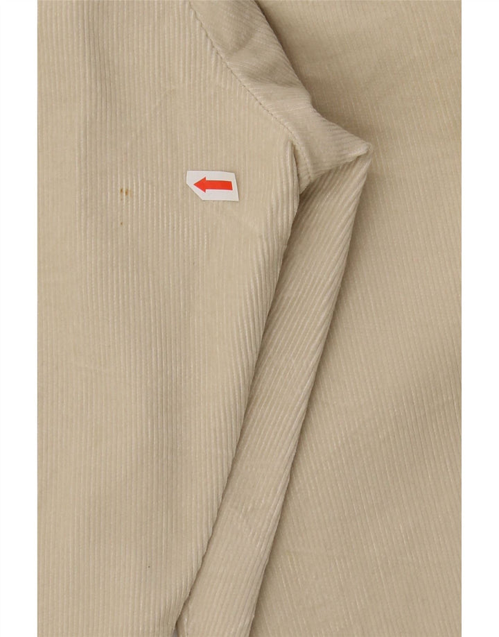 MICHAEL KORS Mens Straight Corduroy Trousers W36 L32 Beige Cotton Vintage Michael Kors and Second-Hand Michael Kors from Messina Hembry 