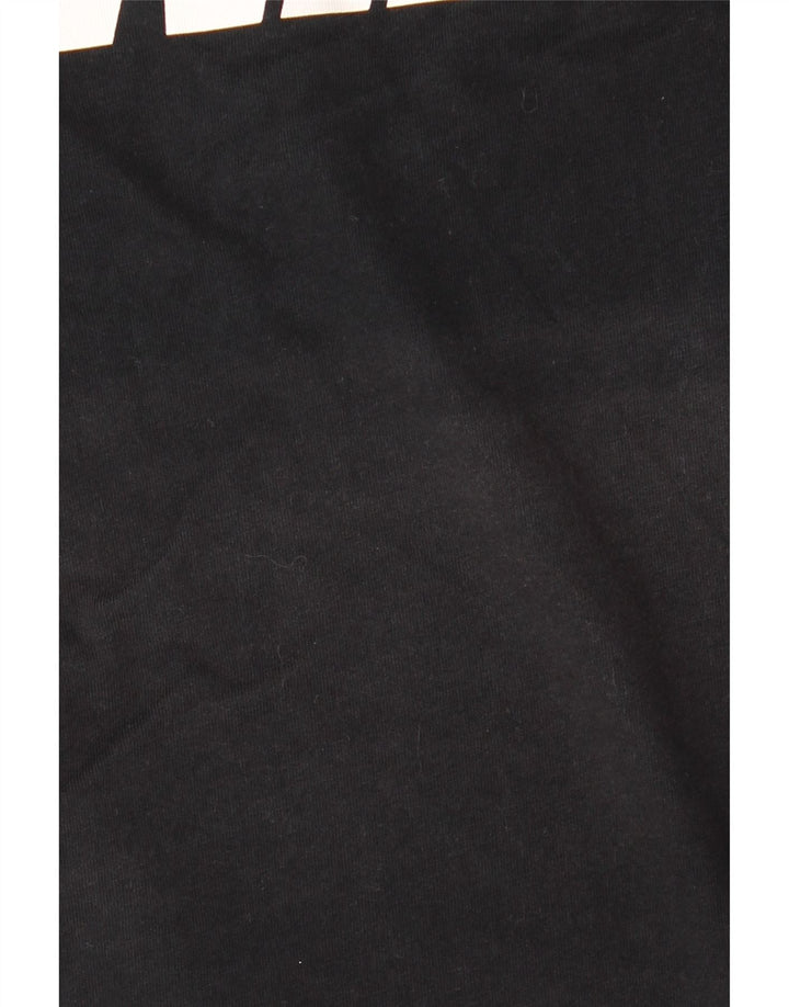 Colete gráfico feminino NIKE UK 10 pequeno preto sintético