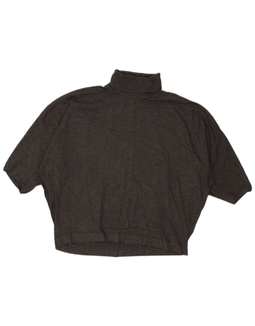 Suéter feminino Phase Eight com gola redonda e gola redonda Reino Unido 14 grande cinza
