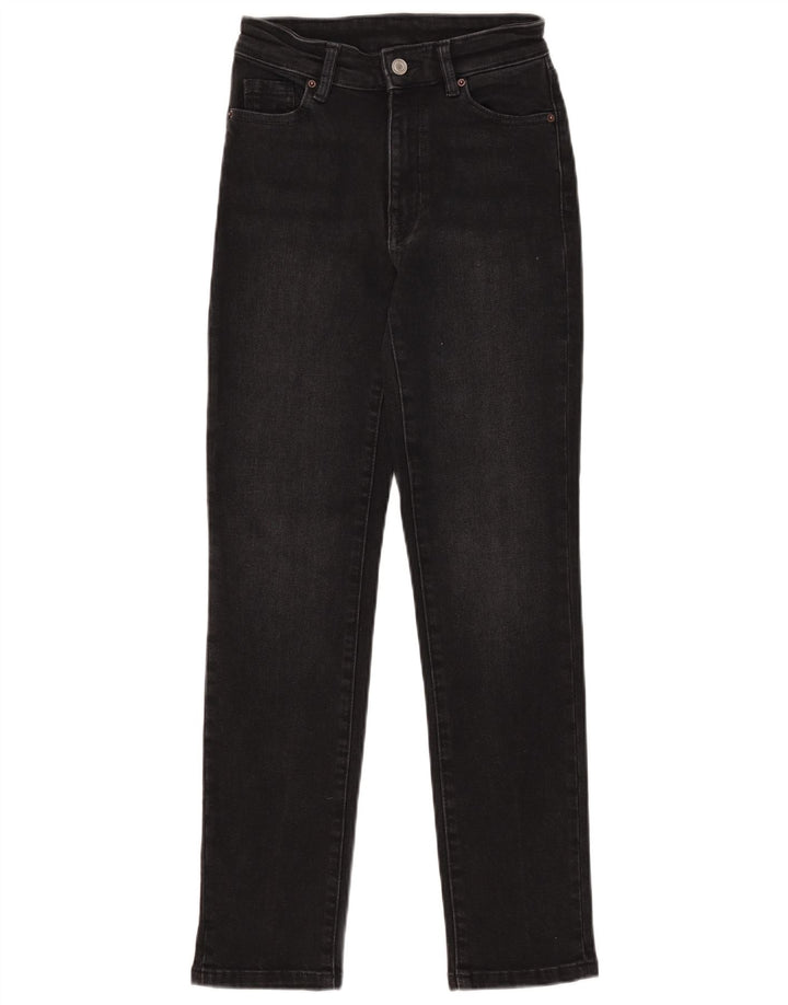 Jeans Slim Feminino Massimo Dutti EU 34 2XS W24 L28 Preto