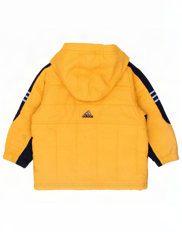 Jaqueta acolchoada gráfica Adidas Baby Boys 18-24 meses Amarelo Colorblock