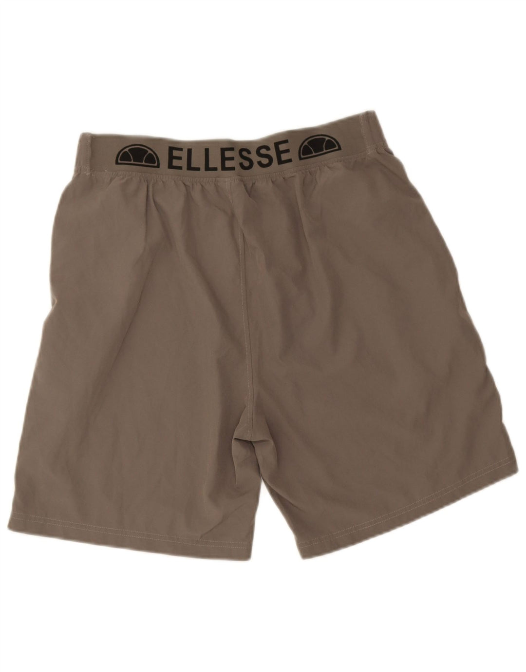 Ellesse Mens Graphic Sport Shorts Grande Poliéster Cinza