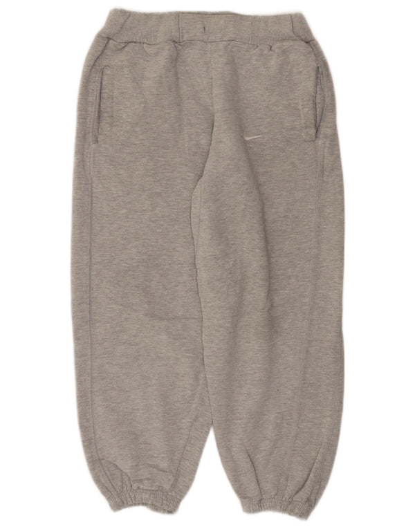 Calça Nike Masculina Crop Tracksuit Joggers UK 39/41 Médio Cinza Flecked