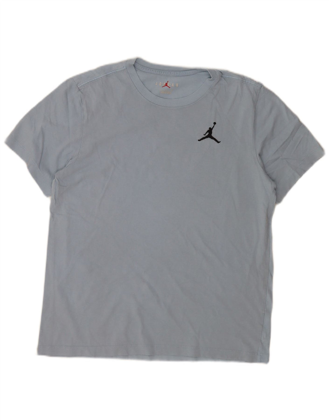 Camiseta masculina Jordan grande algodão azul
