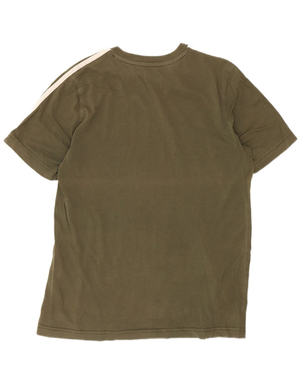Camiseta Adidas Boys Regular Top 13-14 Anos Algodão Verde