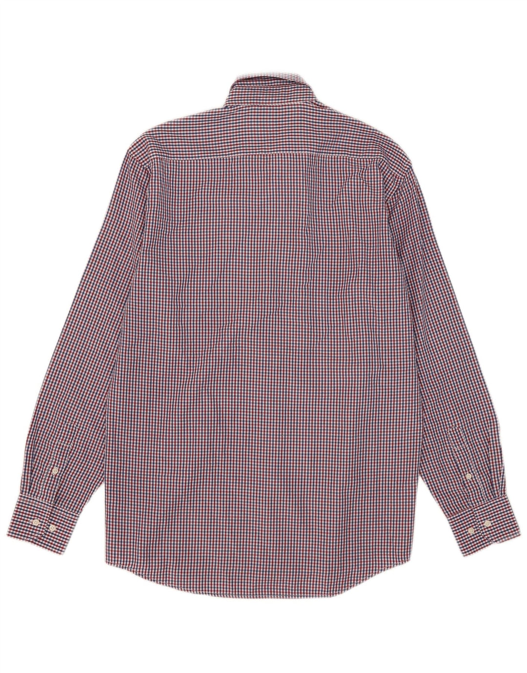 Camisa masculina Coveri tamanho 41/42 grande poliéster guingão multicolorido