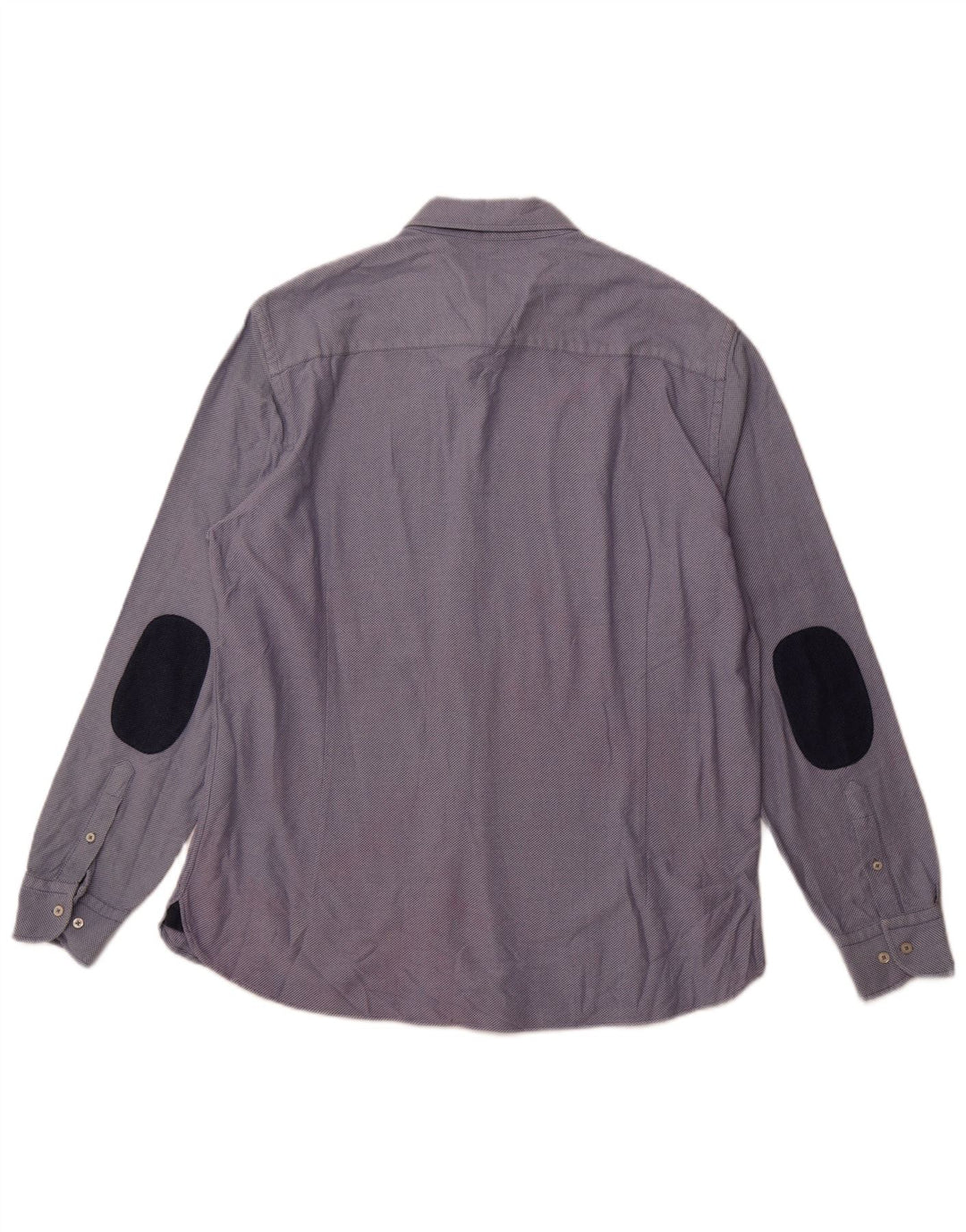 Camisa masculina Massimo Dutti 2XL algodão azul