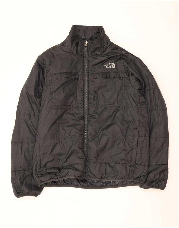 Jaqueta reversível masculina The North Face UK 40 grande nylon preto