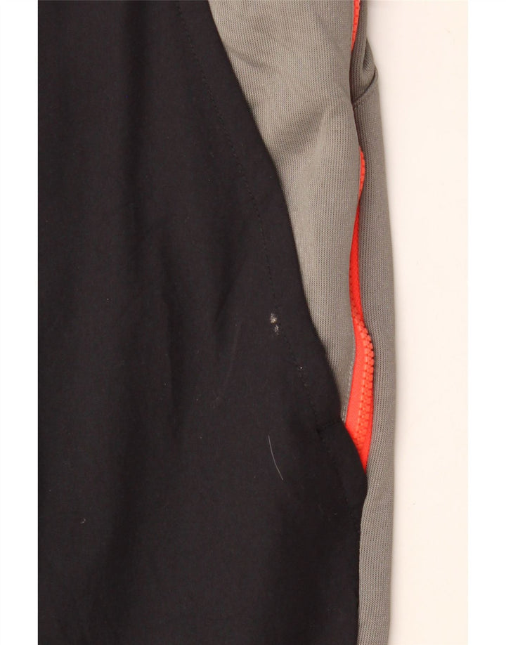 Calça de treino masculina NIKE Joggers cinza médio colorblock poliéster