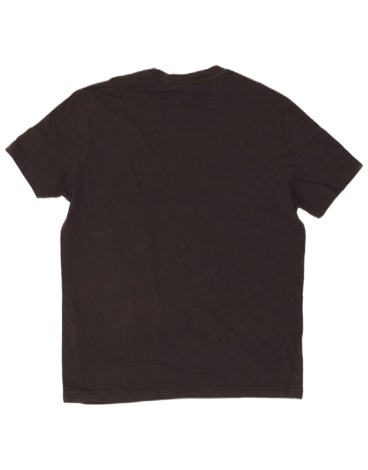 Camiseta masculina gráfica Champion pequena preta