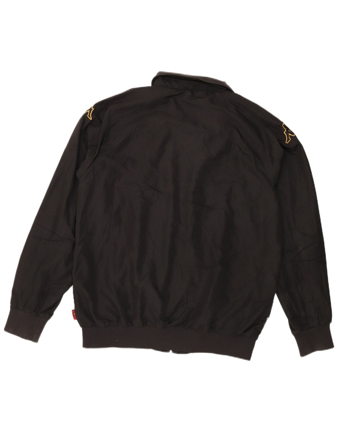 Kappa Mens Graphic Tracksuit Top Jaqueta XL Preto Poliéster