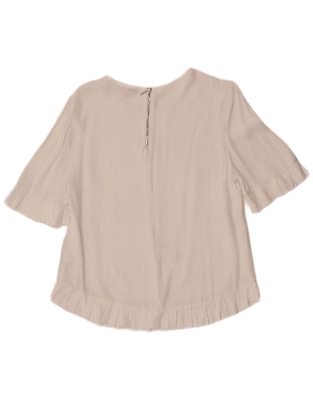 Blusa feminina Phase Eight UK 12 viscose branca média
