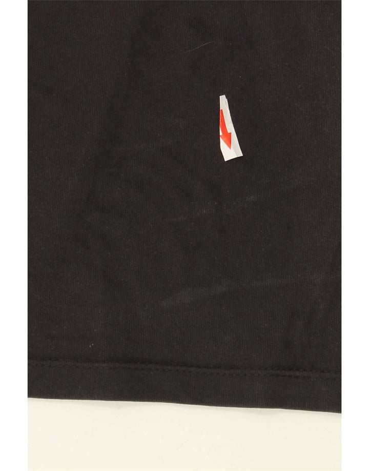 Camiseta masculina padrão Levi's Top grande de algodão preto