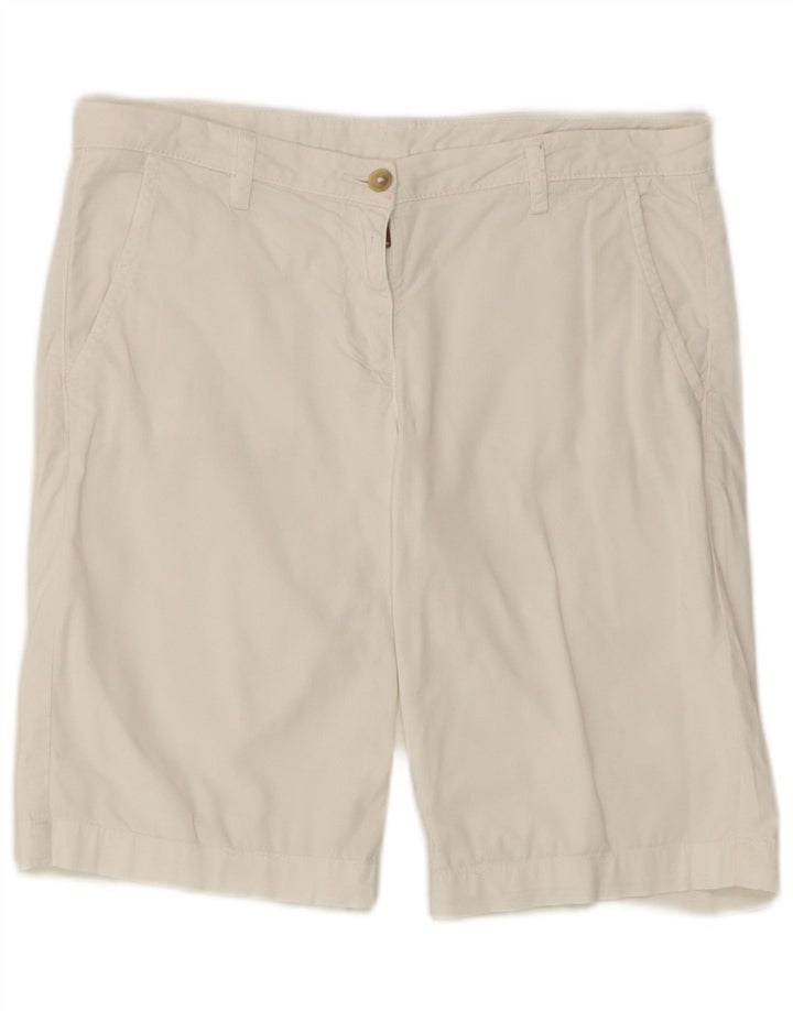 Shorts Chino Feminino Kappa EU 40 Médio W32 Algodão Branco
