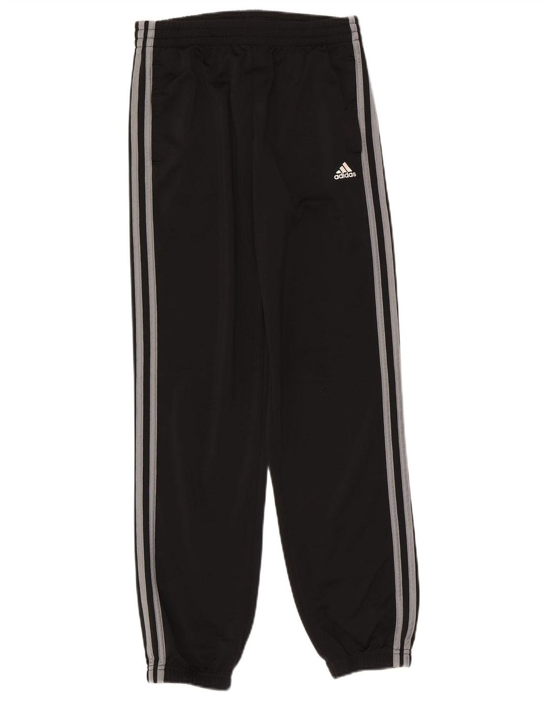 Adidas meninos calças de treino joggers 13-14 anos preto poliéster