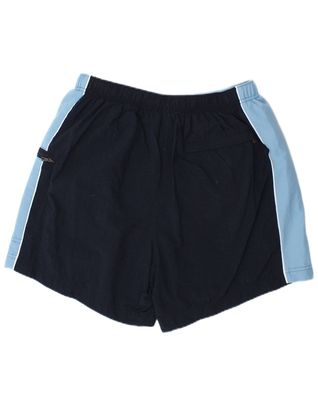 Shorts de natação masculino Marks & Spencer médio azul marinho colorblock