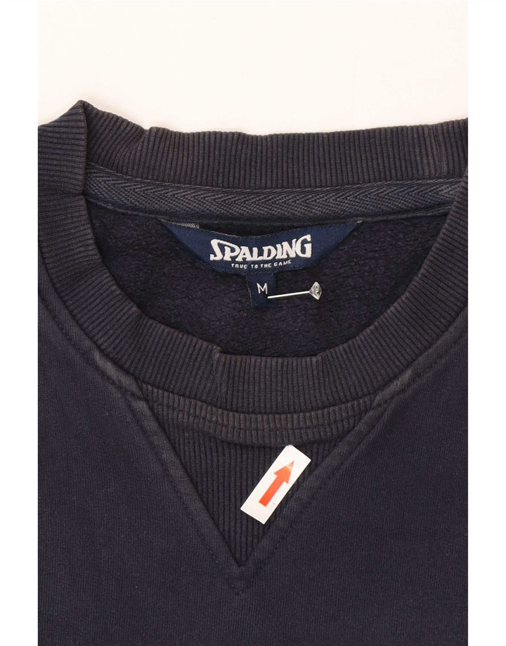Spalding moletom masculino jumper médio azul marinho