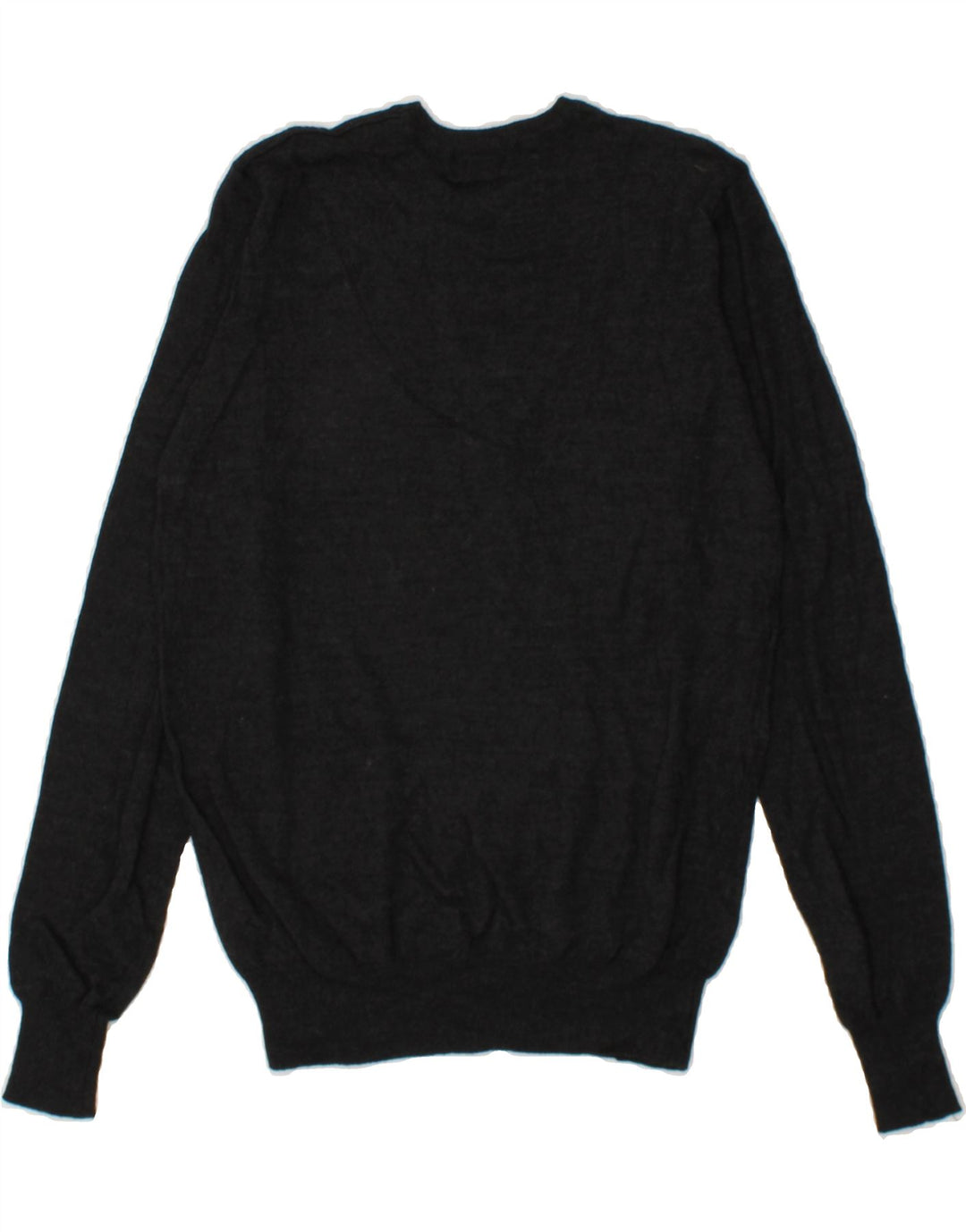 DACK'S Mens Crew Neck Jumper Sweater Medium Grey Acrylic Vintage Dack's and Second-Hand Dack's from Messina Hembry 